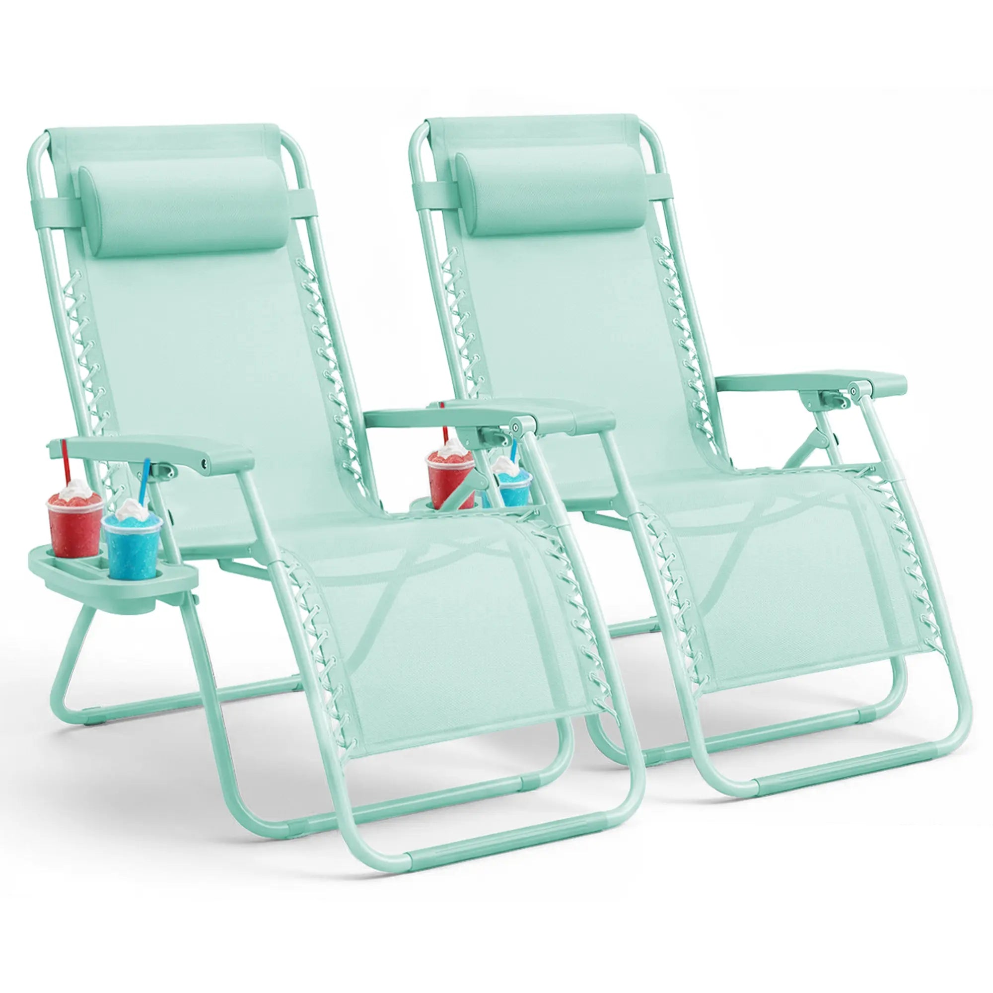 Set of 2 Heavy Zero Gravity Chair